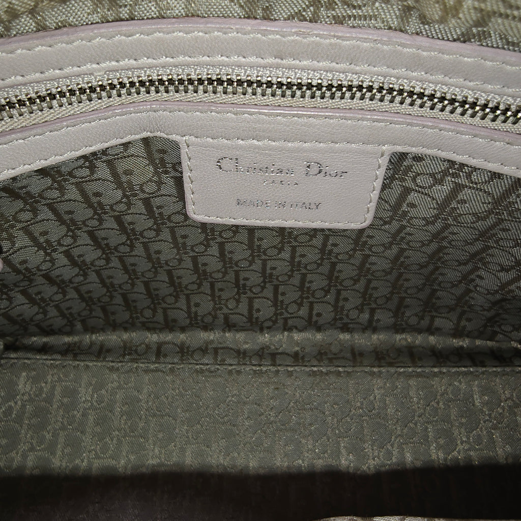 Lady Dior Bag Cannage Quilt Lambskin Medium