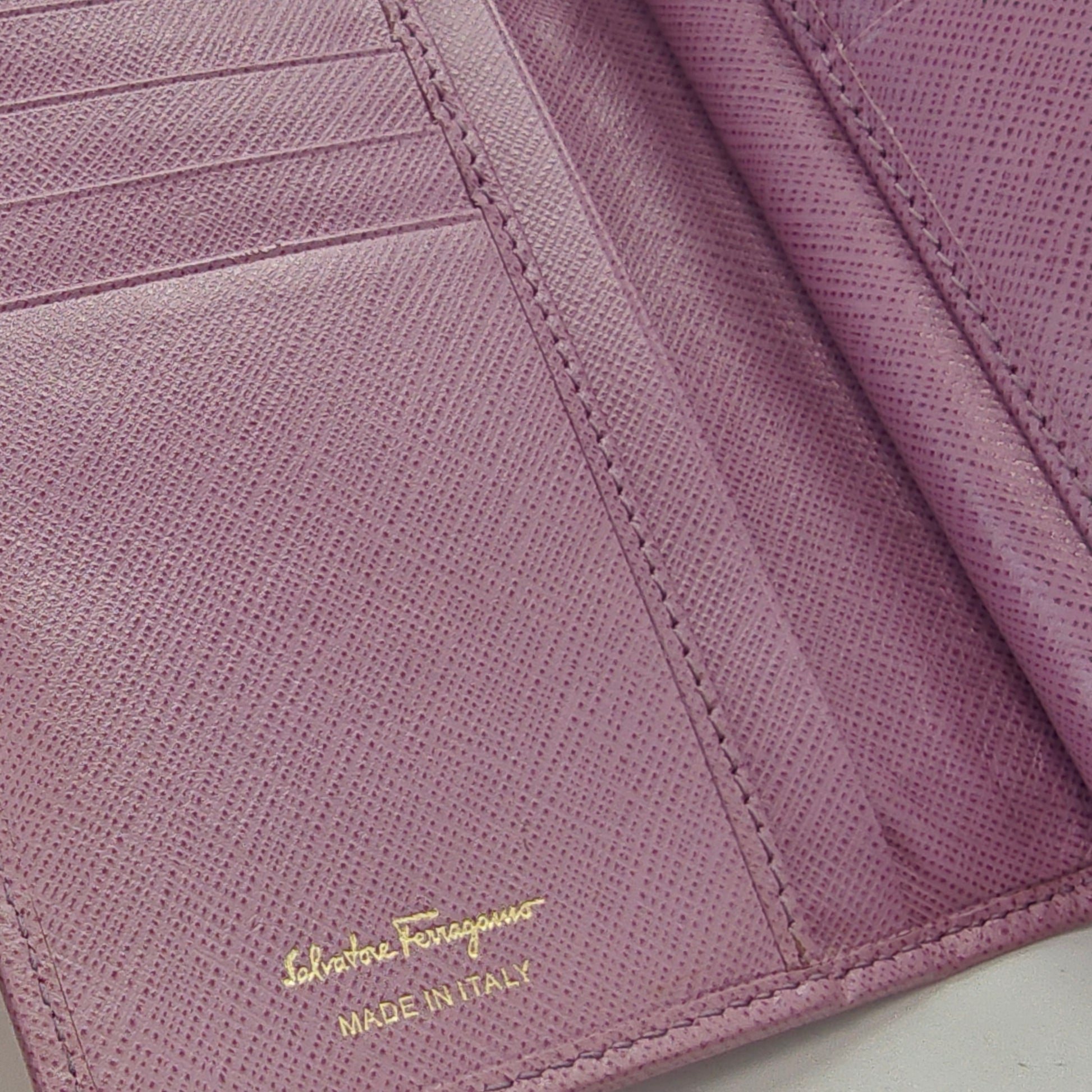 Gancini Wallet Leather