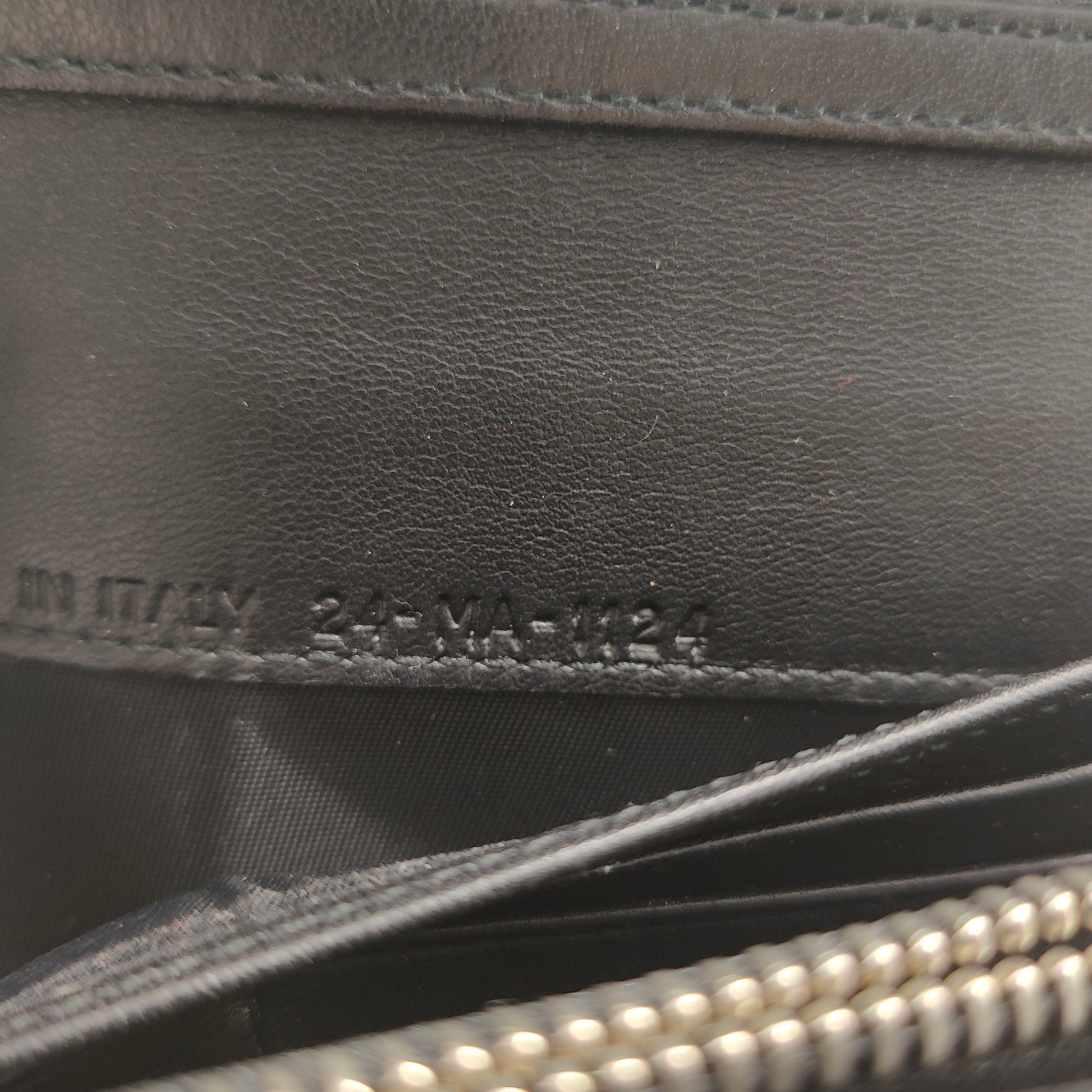 Blue Patent Leather Mania Rendez-Vous Wallet