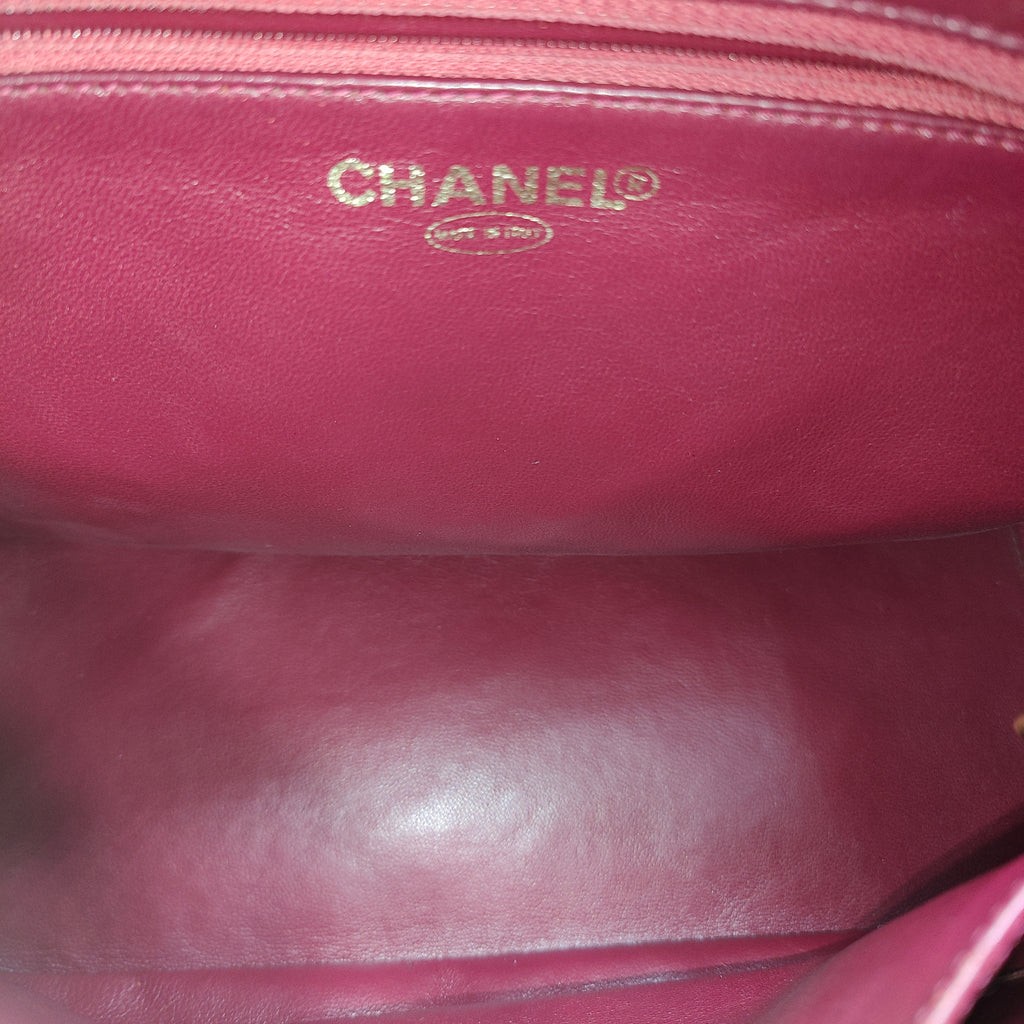 Medallion Tote Quilted Caviar