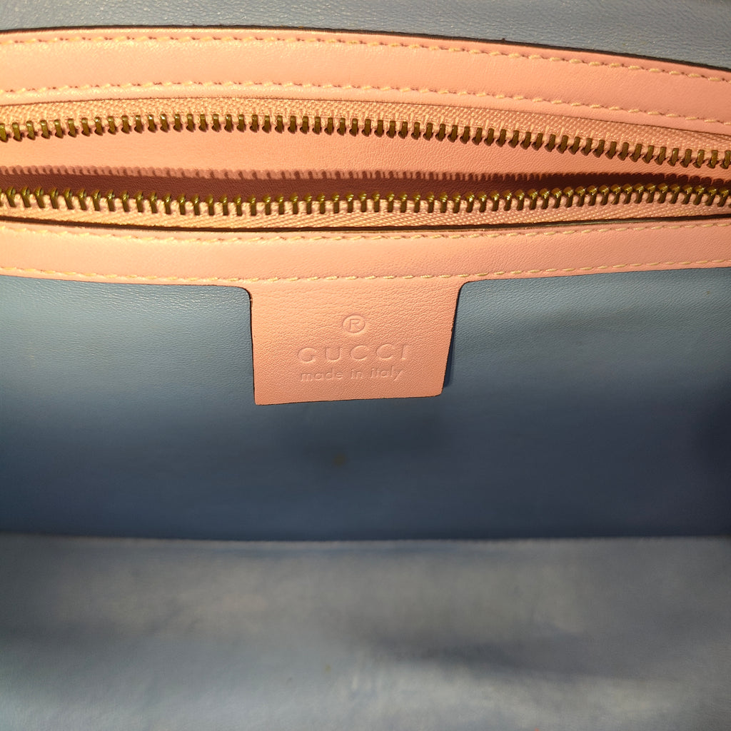 Small Python Queen Margaret Handle Bag