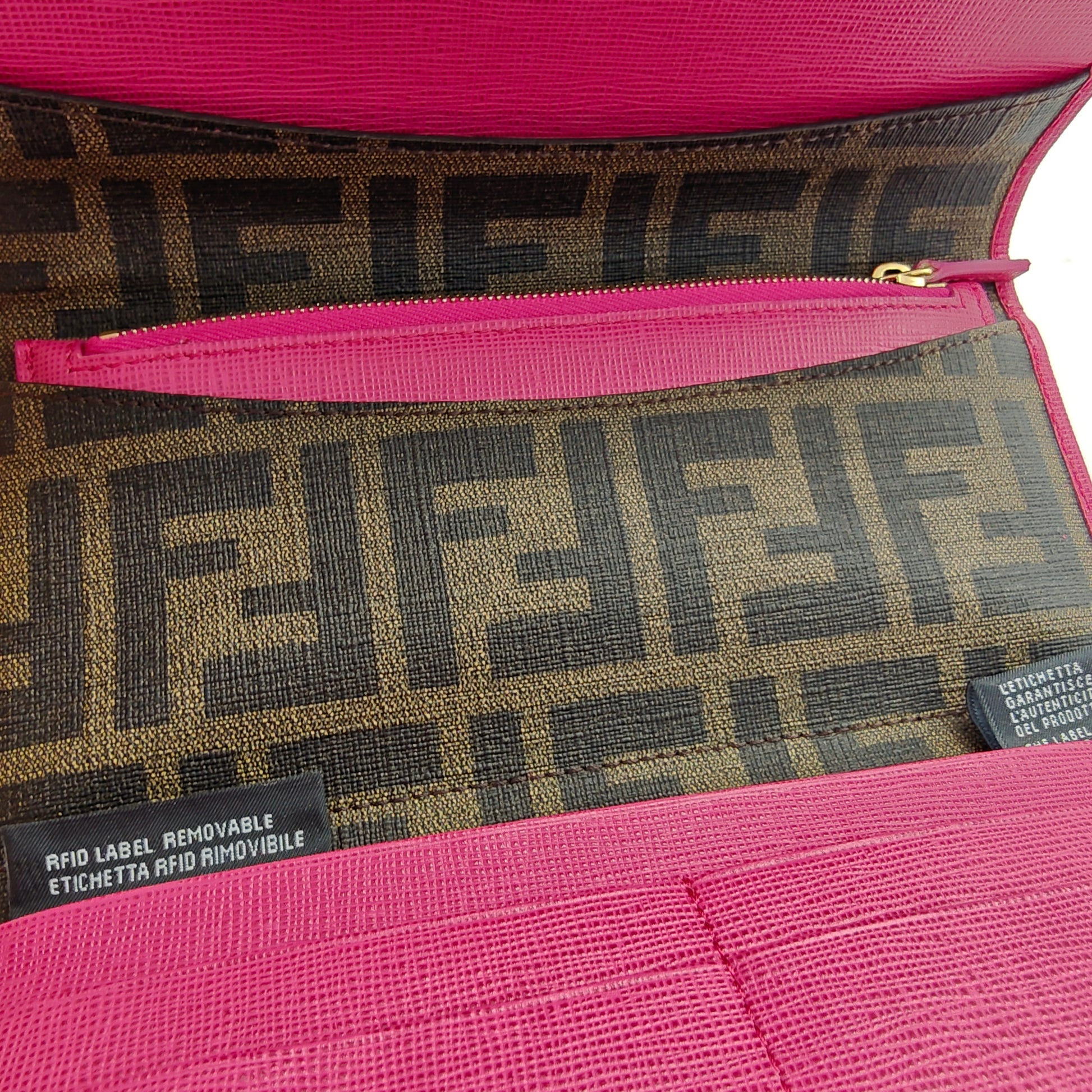 Continental Wallet Zucca Canvas Long