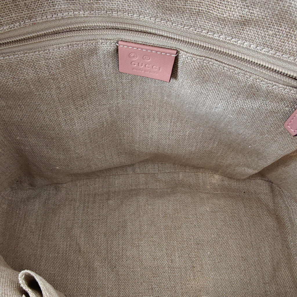 Dome Satchel Microguccissima Leather Small