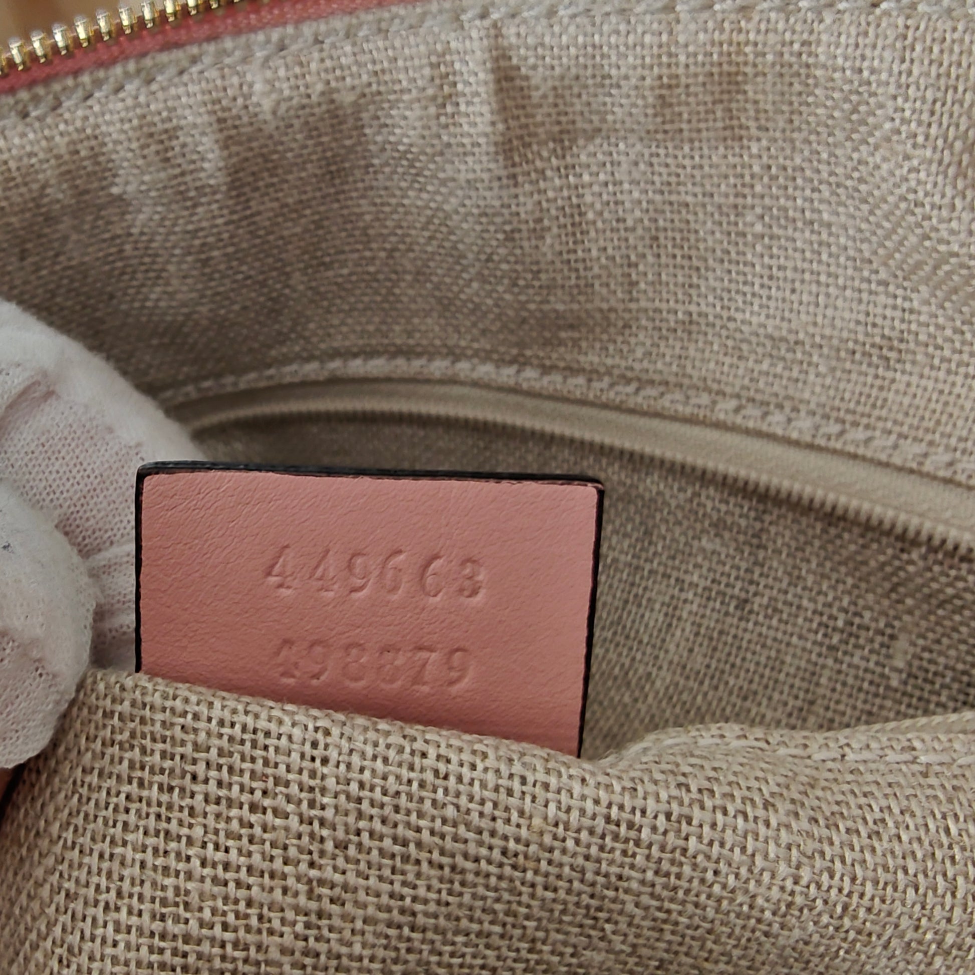 Dome Satchel Microguccissima Leather Small