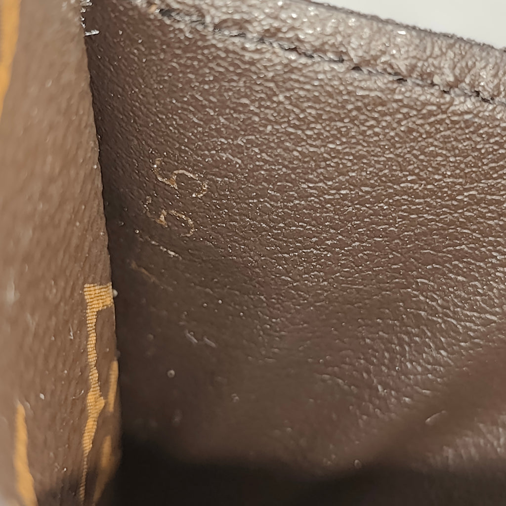 Pallas Wallet Monogram Canvas and Calfskin