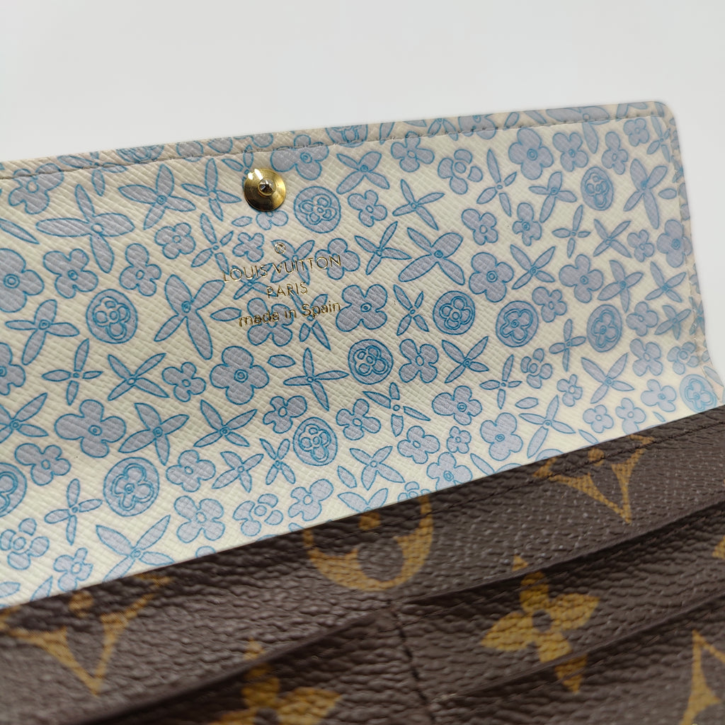 Sarah Wallet Monogram Canvas