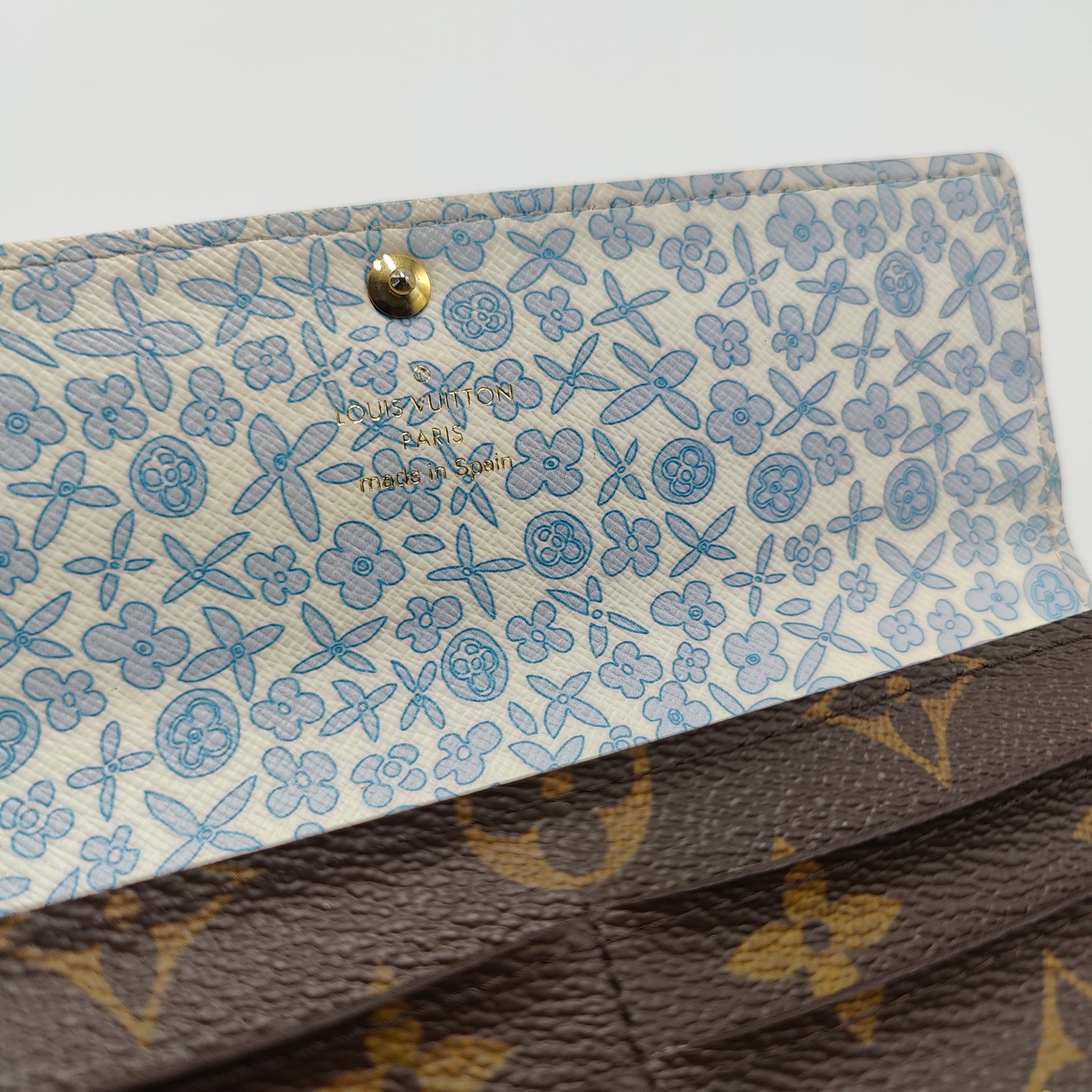 Sarah Wallet Monogram Canvas