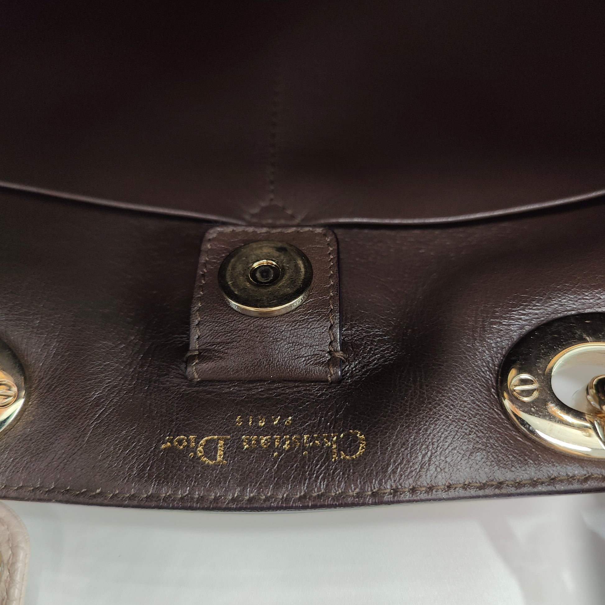 Diorissimo Tote Pebbled Leather Large