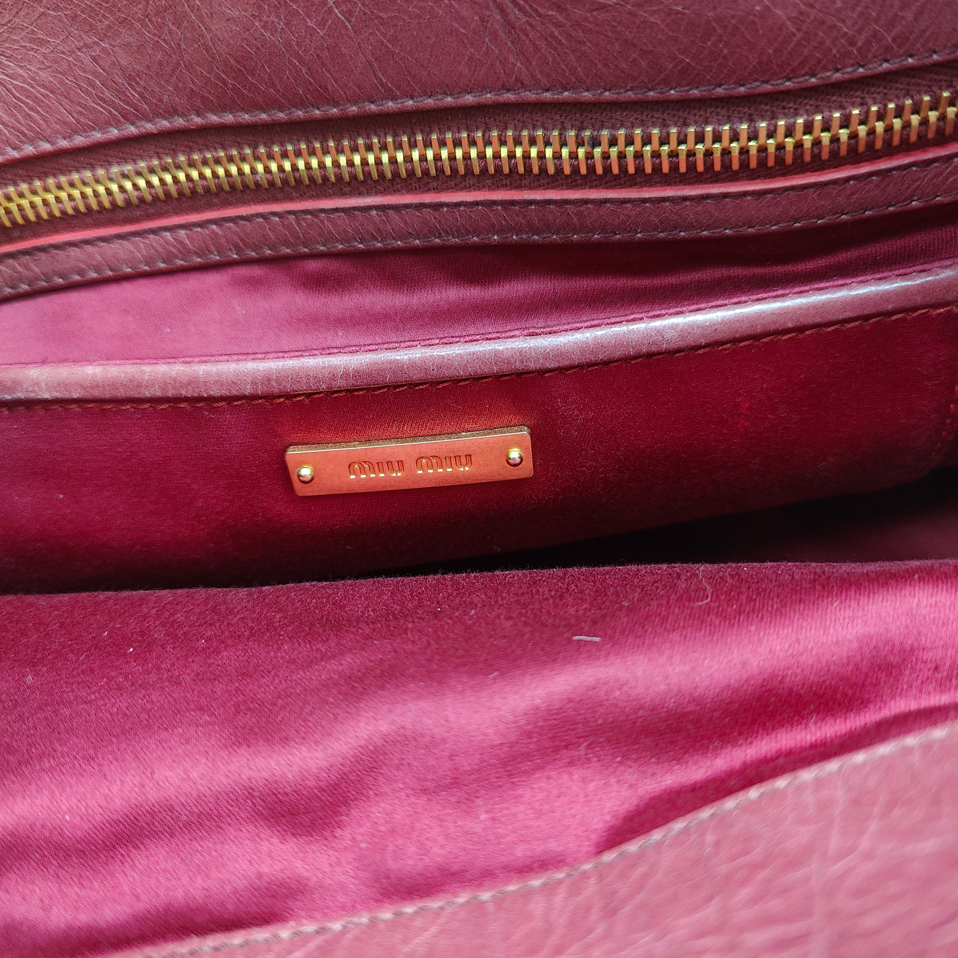 Leather Top Handle Bag