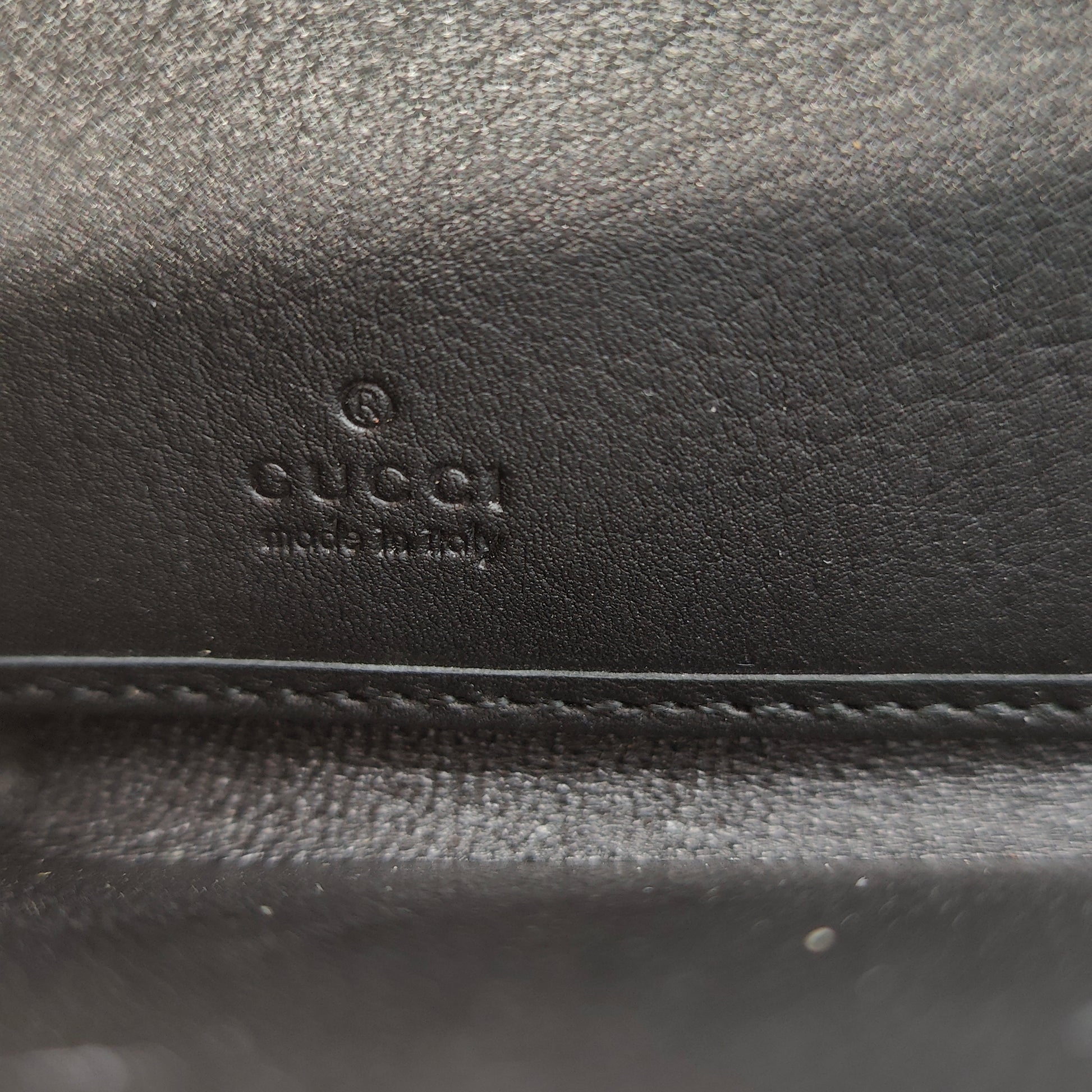 Zip Organizer Wallet Guccissima Leather