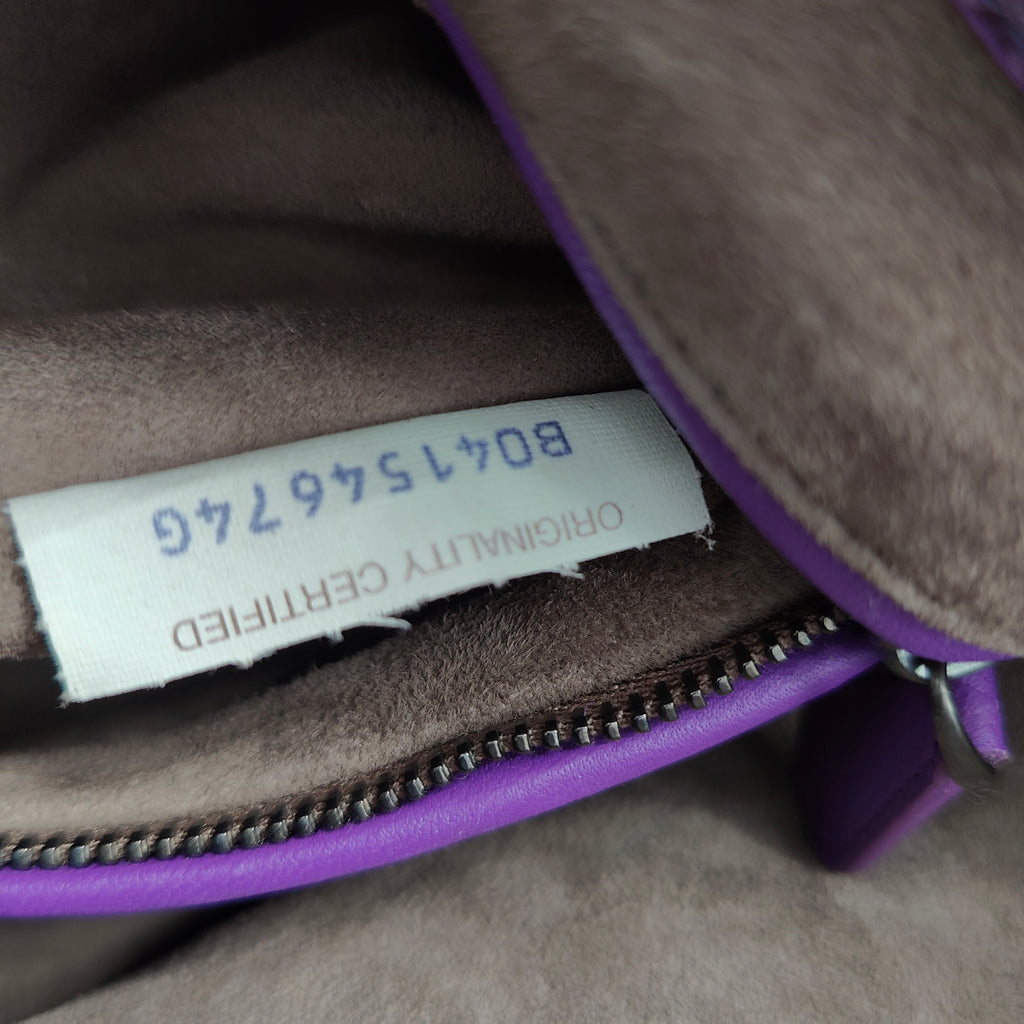 Olimpia Shoulder Bag Intrecciato Nappa Medium