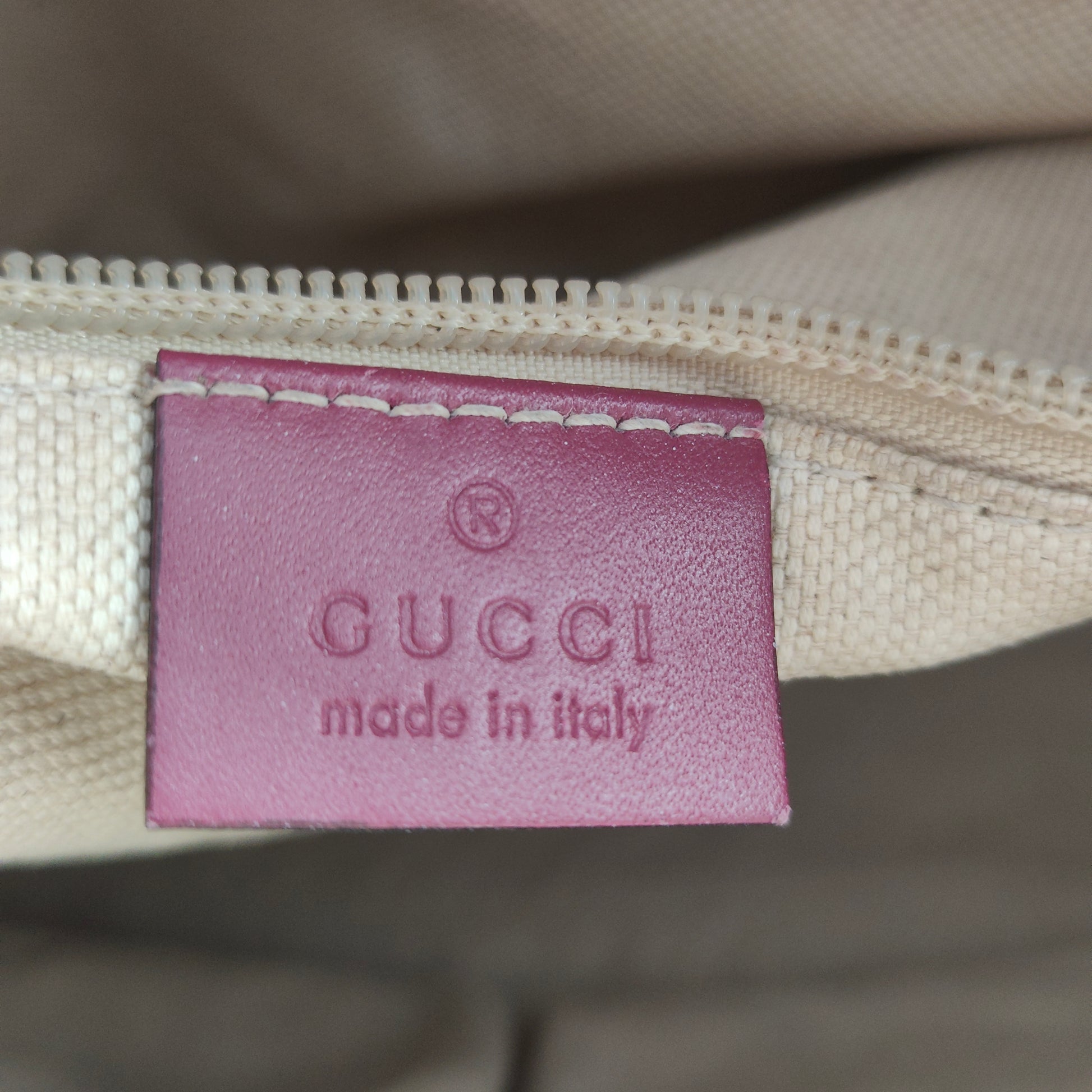 Convertible Zip Tote GG Coated Canvas