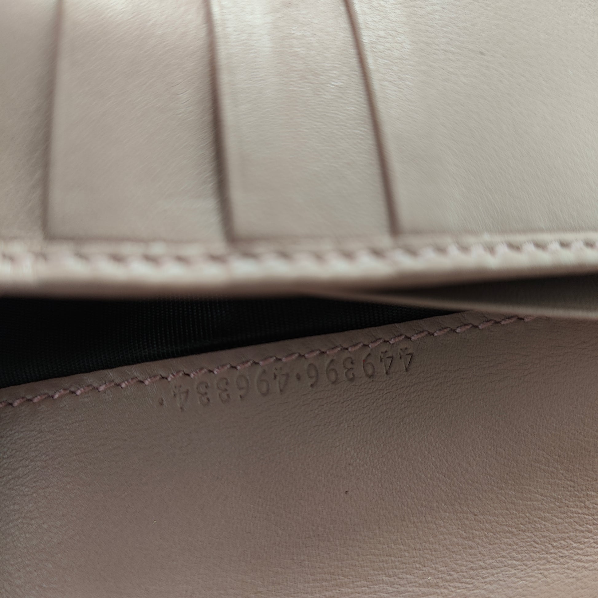 Continental Flap Wallet Microguccissima Leather Long