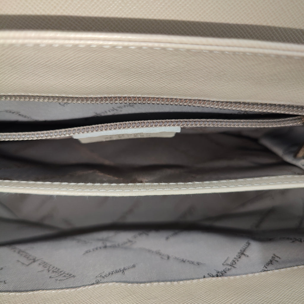 Smooth Calfskin Gancini Top Handle Bag