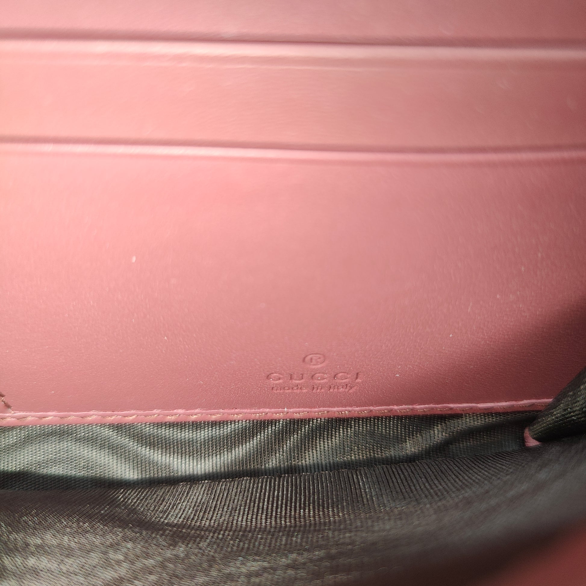 Continental Wallet Blooms Print GG Coated Canvas