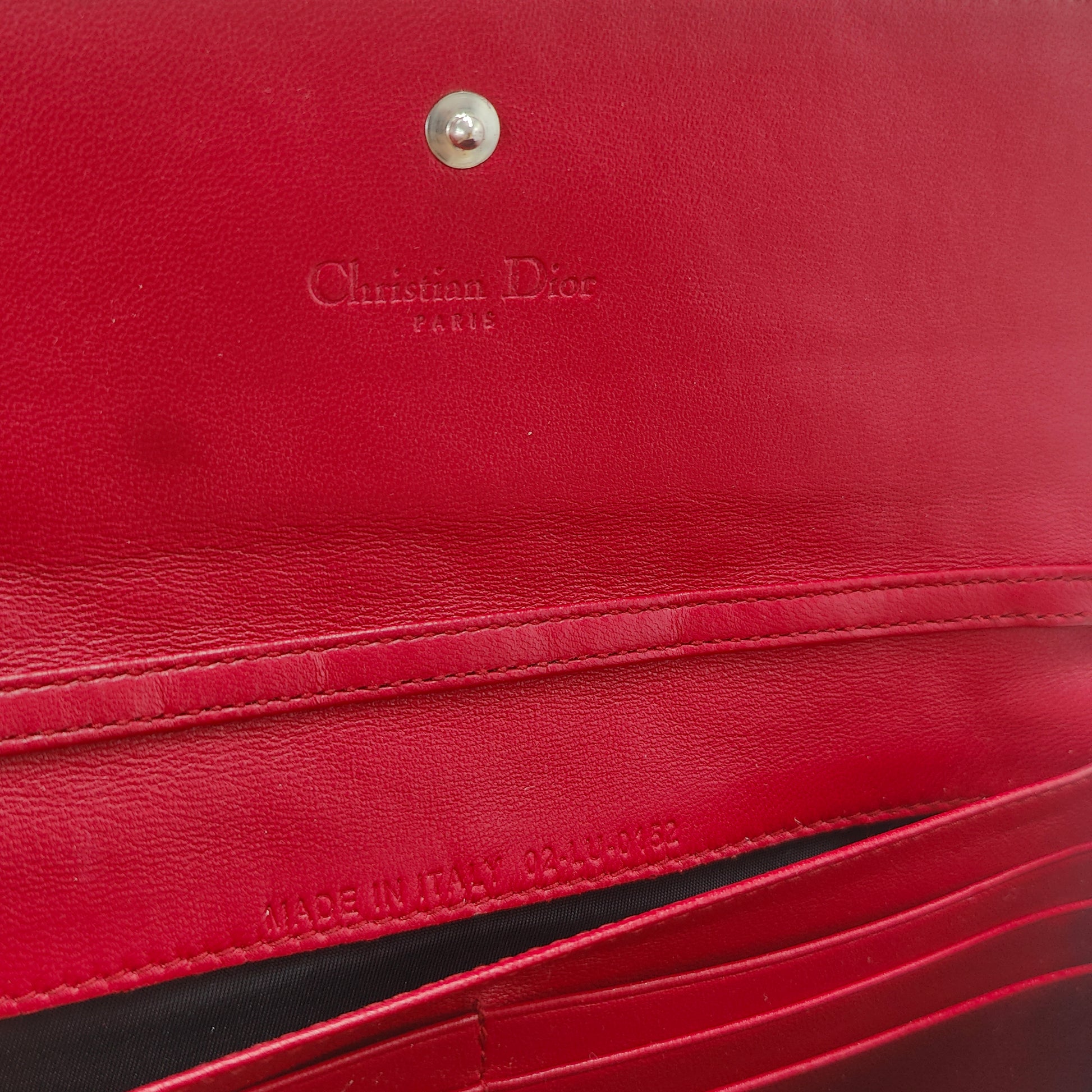 Lady Dior Croisiere Chain Wallet Cannage Quilt Lambskin