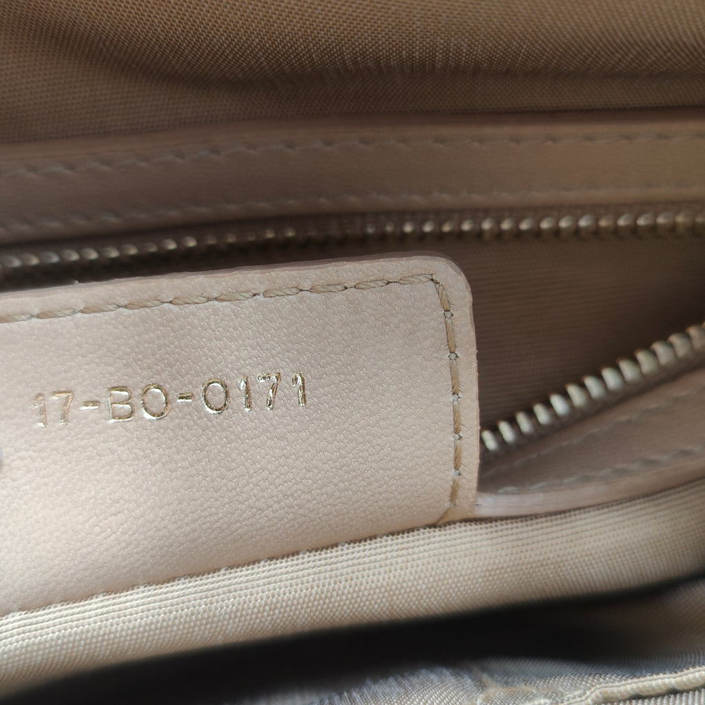 Granville Polochon Handbag Cannage Quilt Leather Medium
