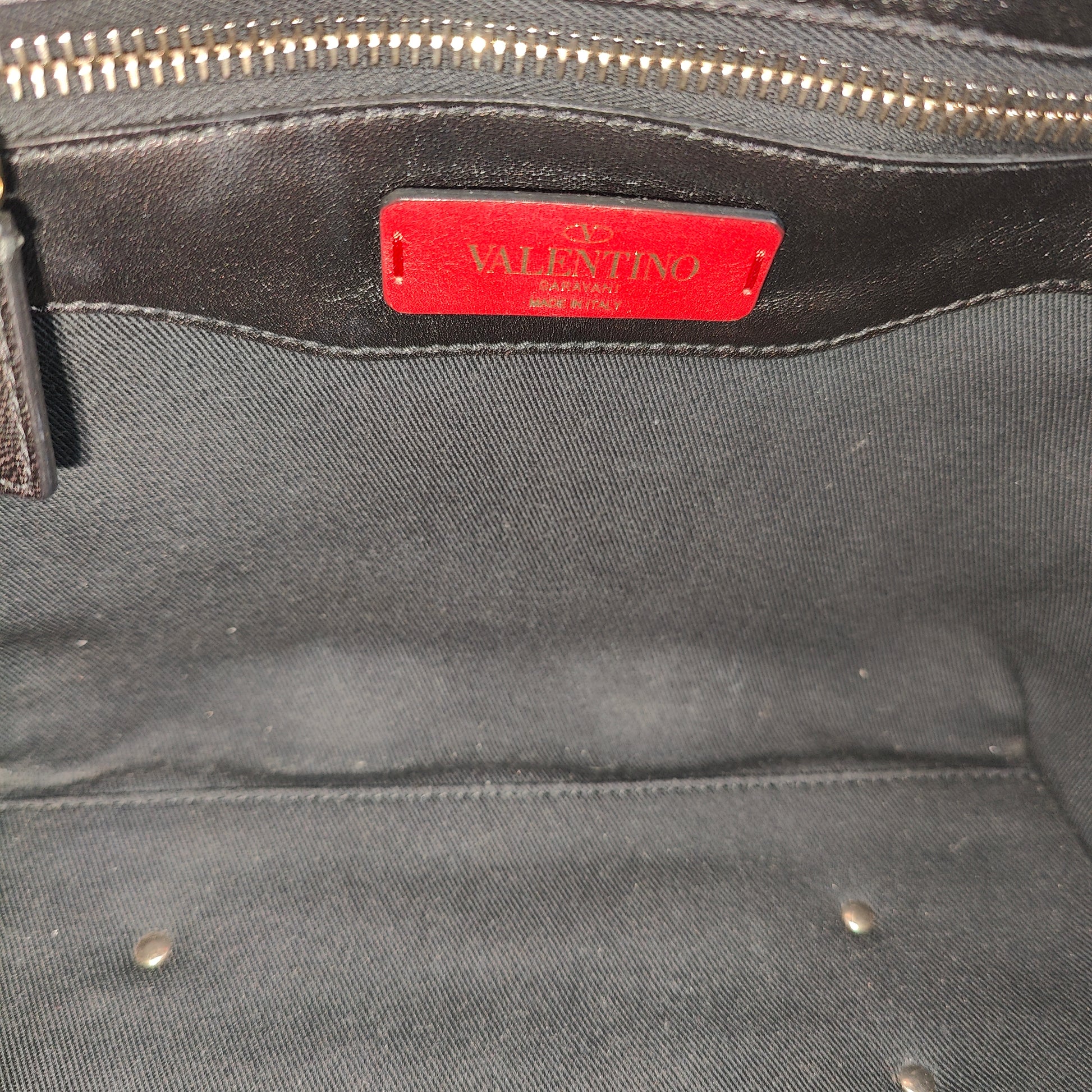 Nappa Medium Candystud Top Handle Bag Black