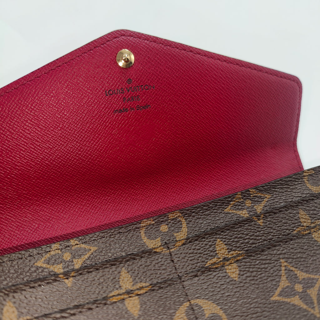 Sarah Wallet NM Monogram Canvas