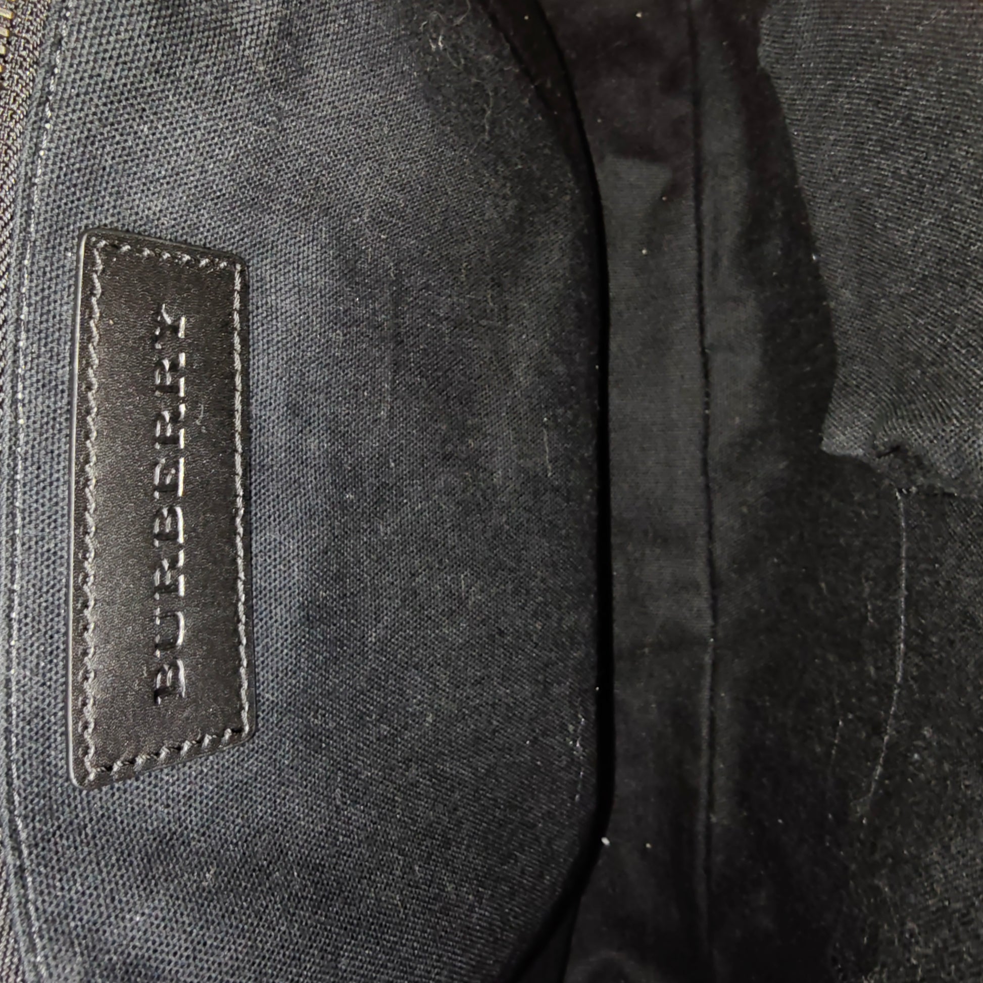 Newburg Briefcase Smoked Check Coated Canvas Medium