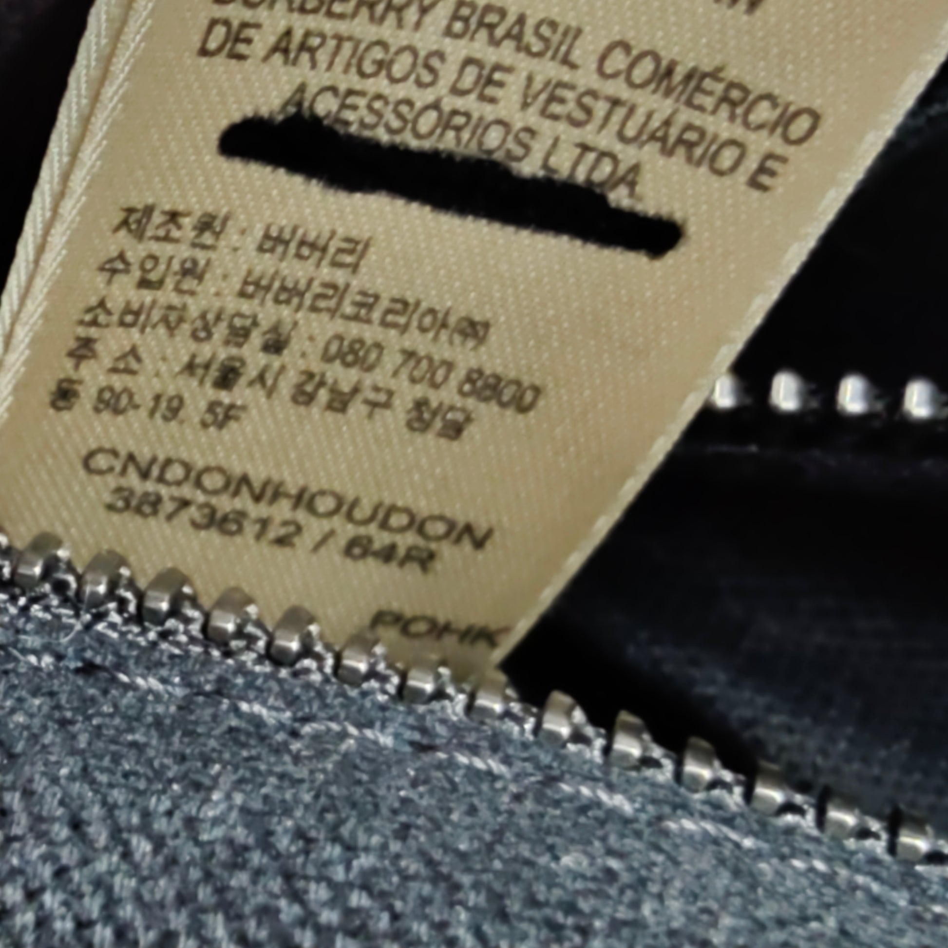 Newburg Briefcase Smoked Check Coated Canvas Medium