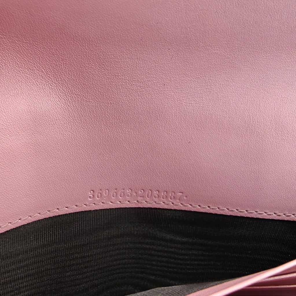 Icon Continental Wallet Guccissima Leather