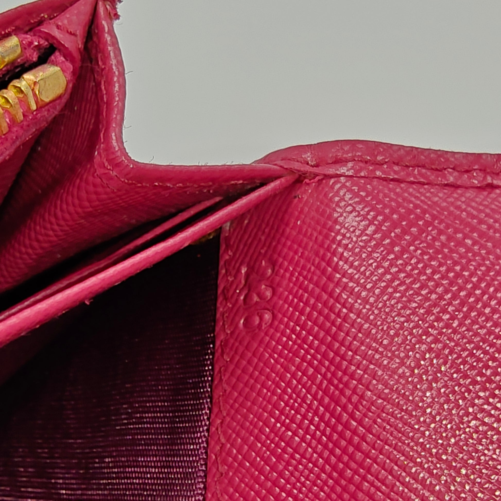 Continental Wallet Saffiano Leather Long