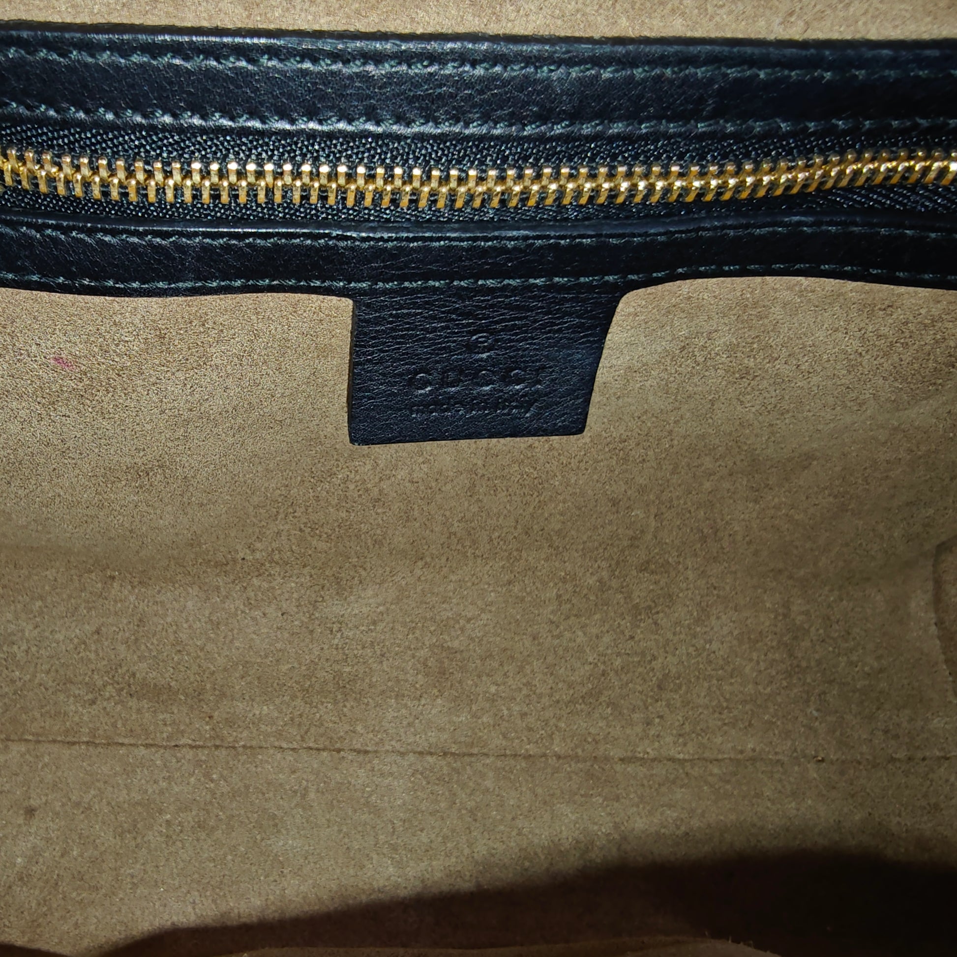 Padlock Shoulder Bag GG Coated Canvas and Leather Medium
