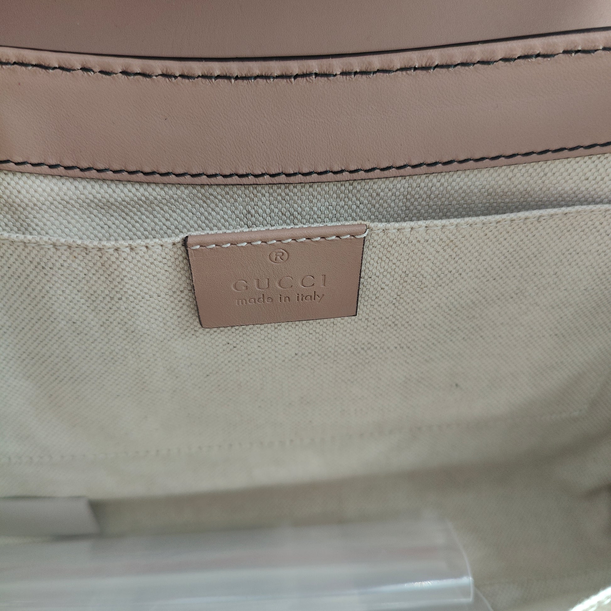 Emily Chain Flap Bag GG Canvas Medium