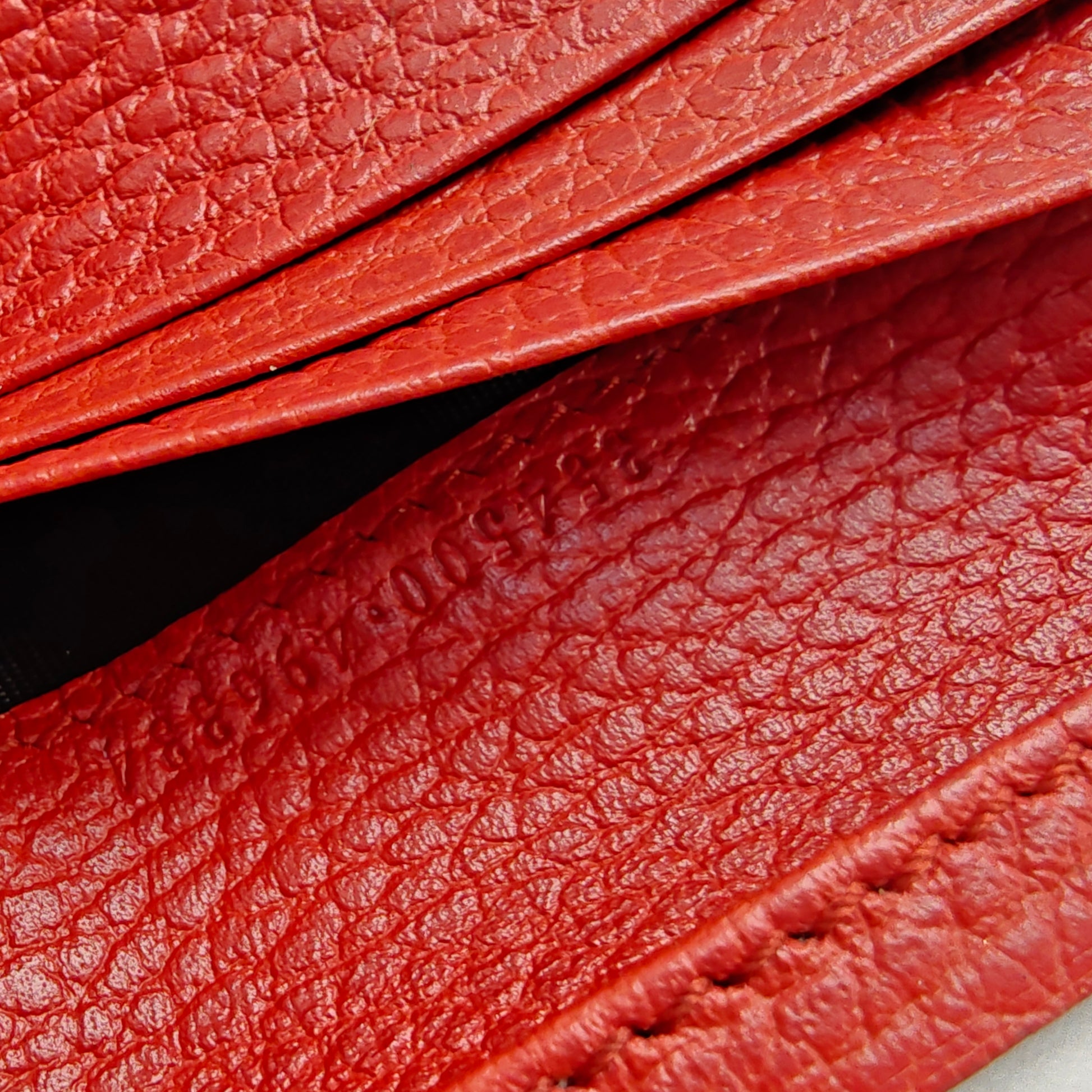 GG  Flap Card Case Leather
