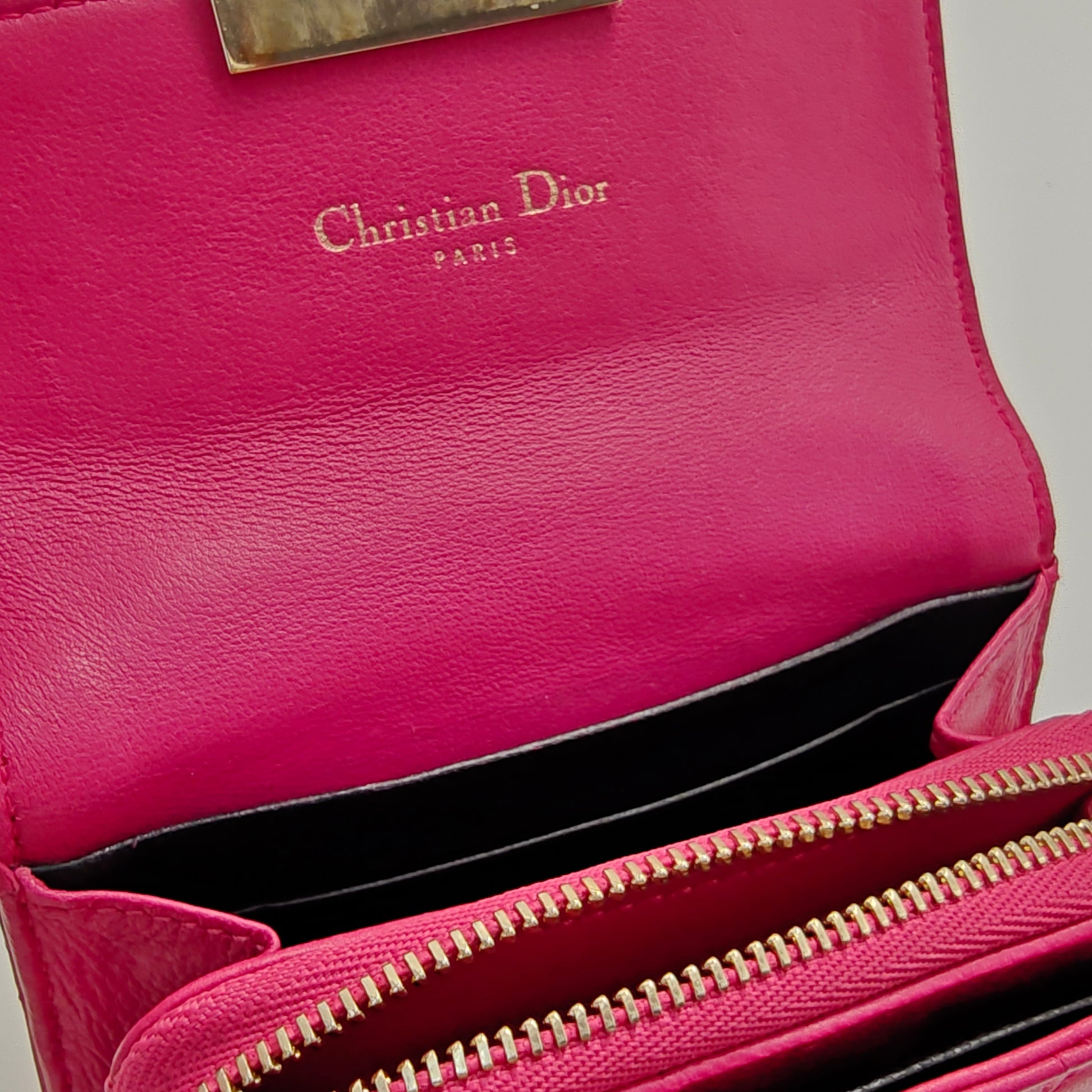 Miss Dior Wallet Cannage Flap