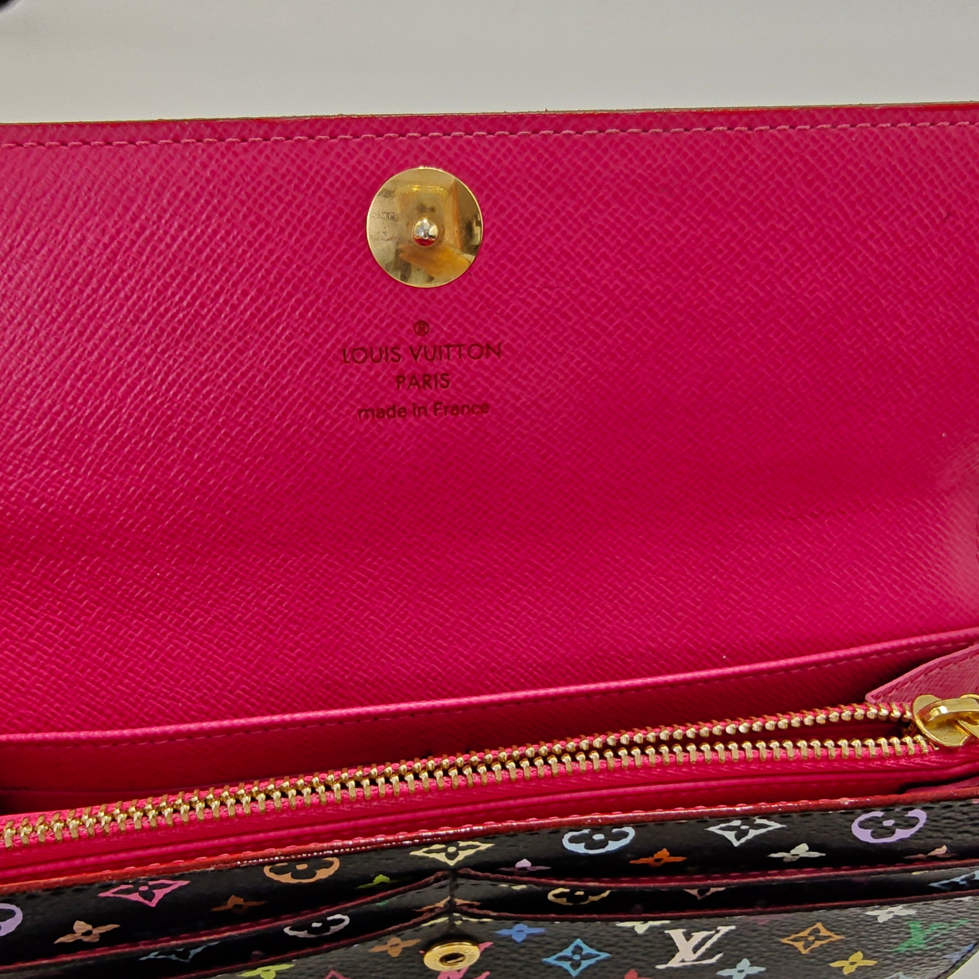 Sarah Wallet Monogram Multicolor