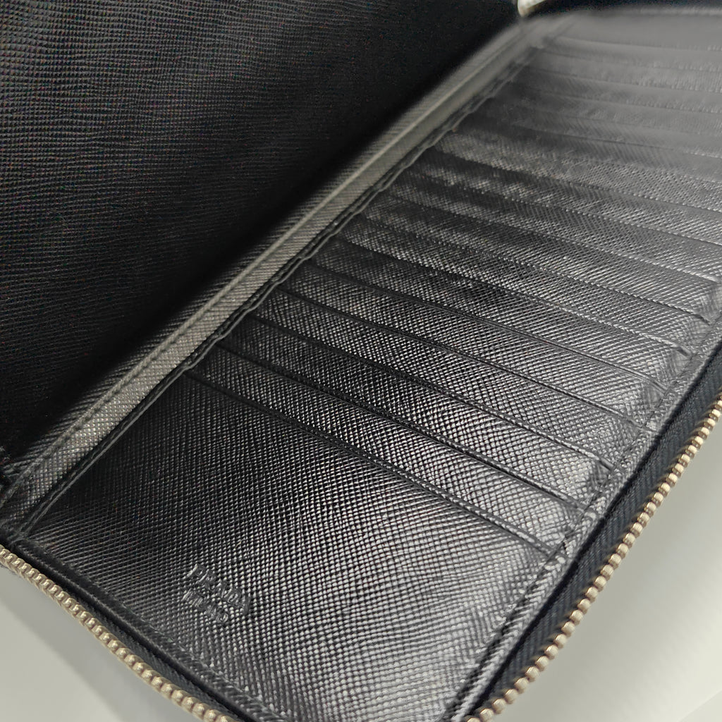 Saffiano Cuir Leather Wallet