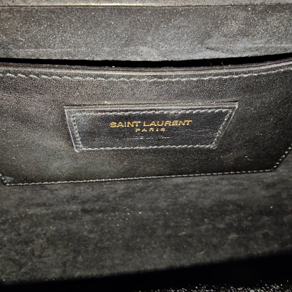 Classic Monogram Tassel Crossbody Bag Leather Medium