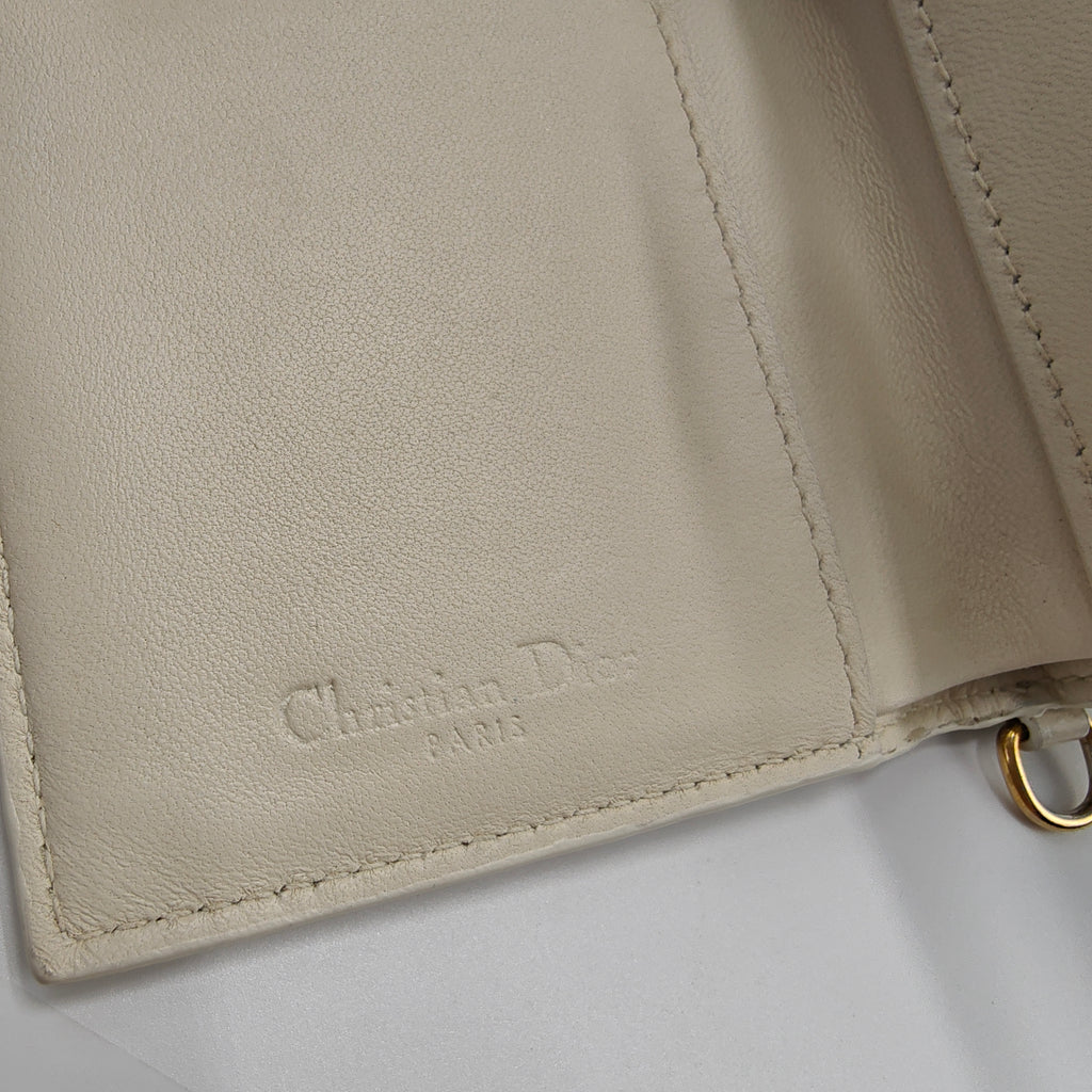 Studded Bi-fold Wallet Lambskin