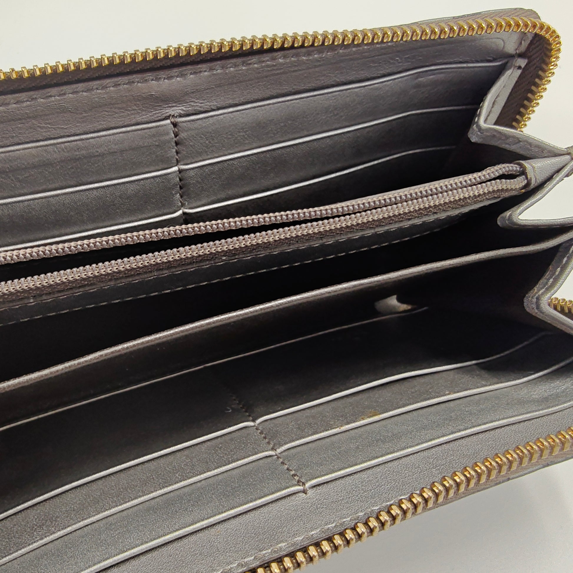 Zip Around Wallet GG Coated Canvas Long