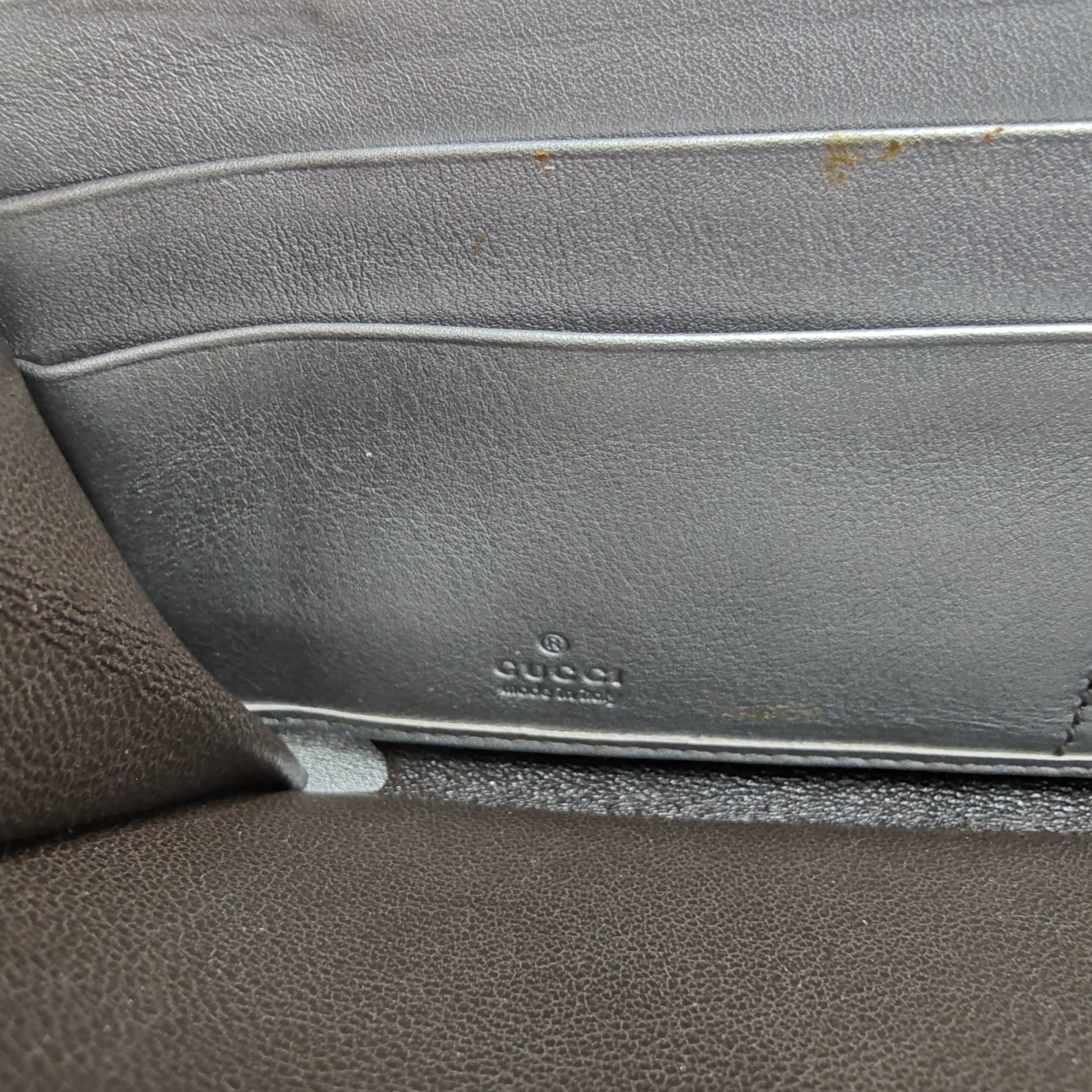 Zip Around Wallet GG Coated Canvas Long