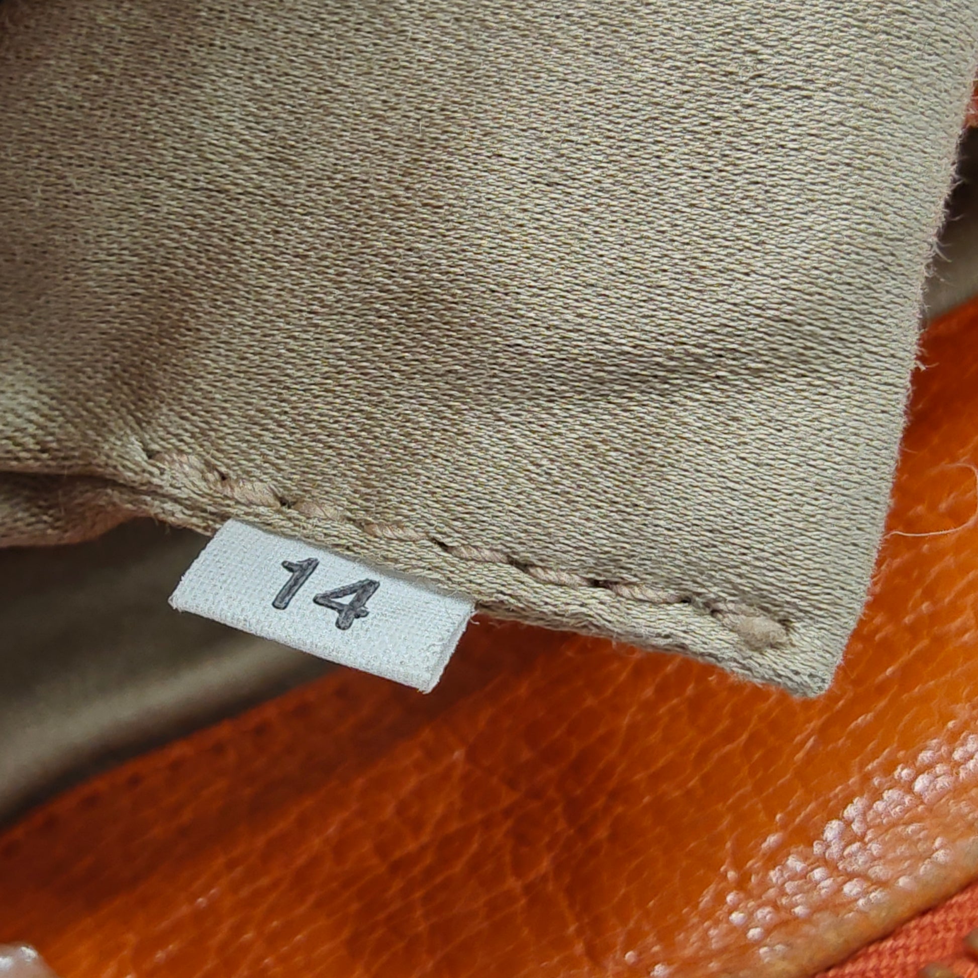 Madras Bowler Bag Leather Small