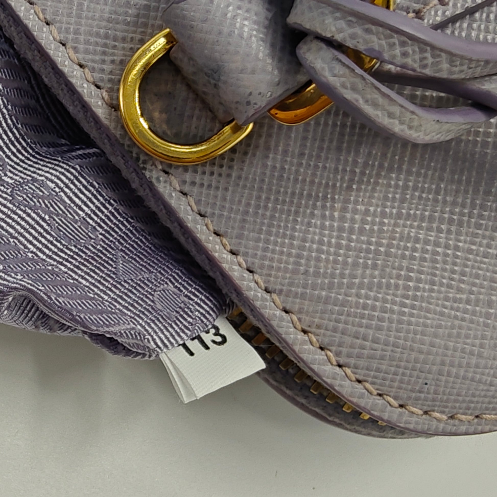 Saffiano Lux Leather Promenade Small