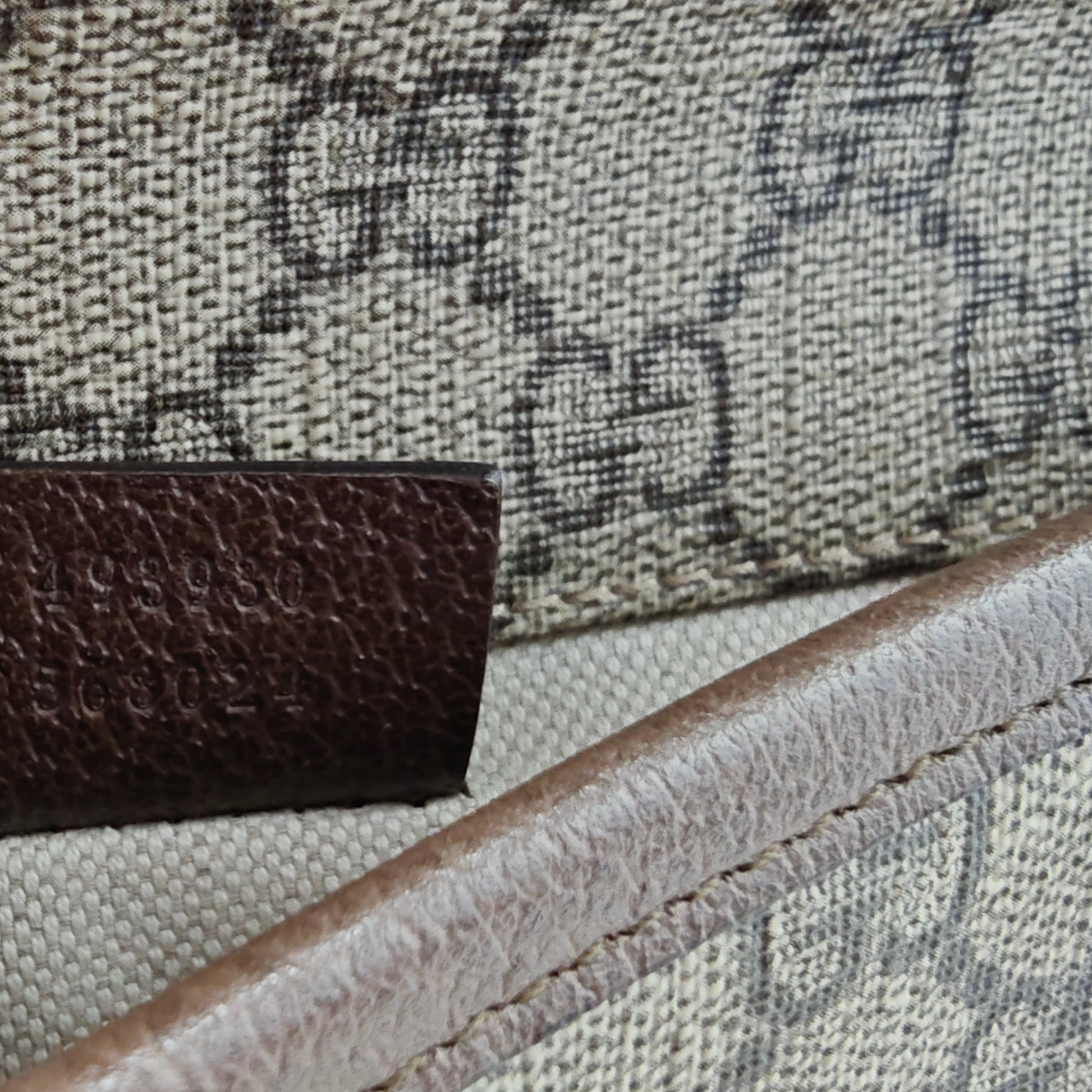 Neo Vintage Flap Belt Bag GG Coated Canvas