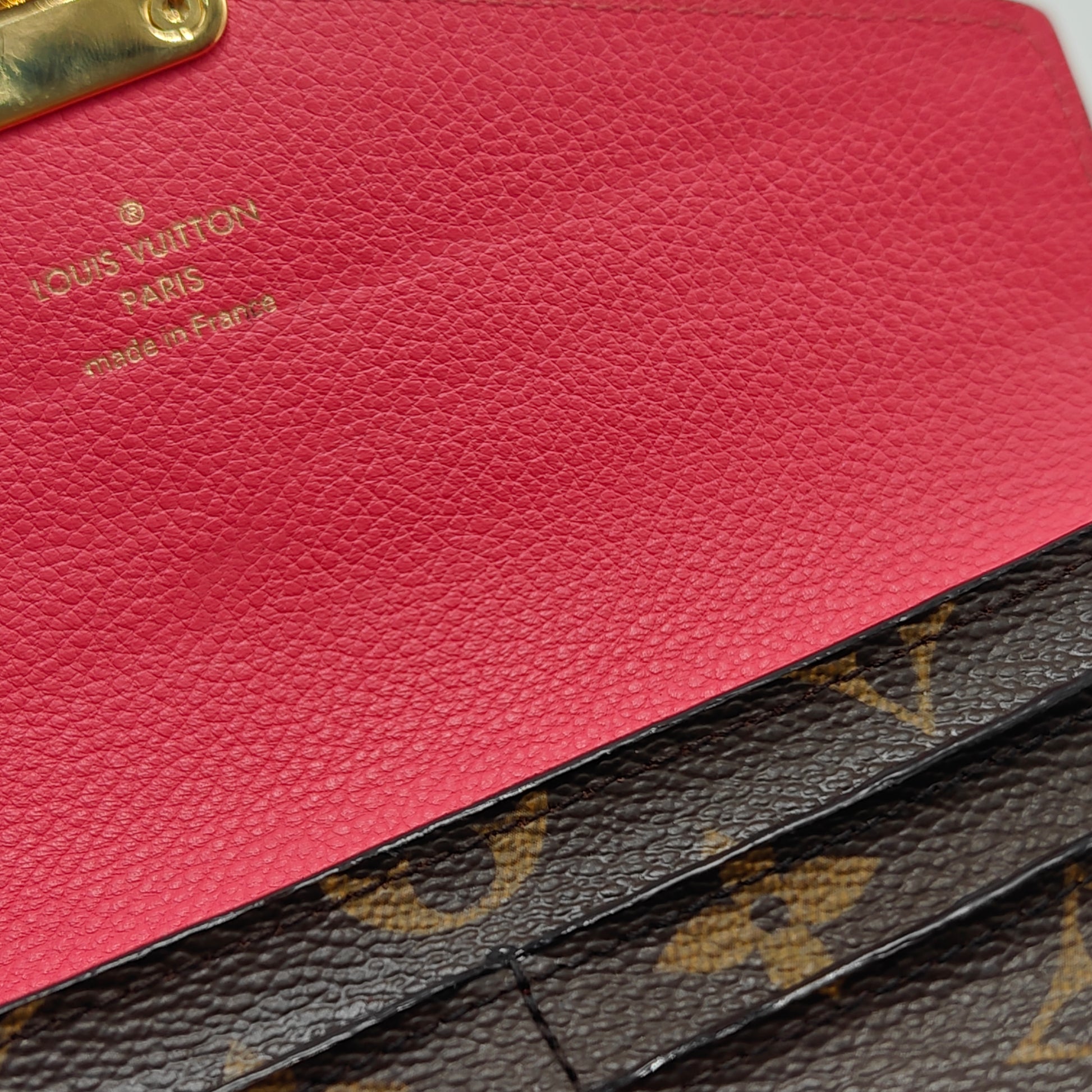LV Monogram Coated Canvas Wallet
