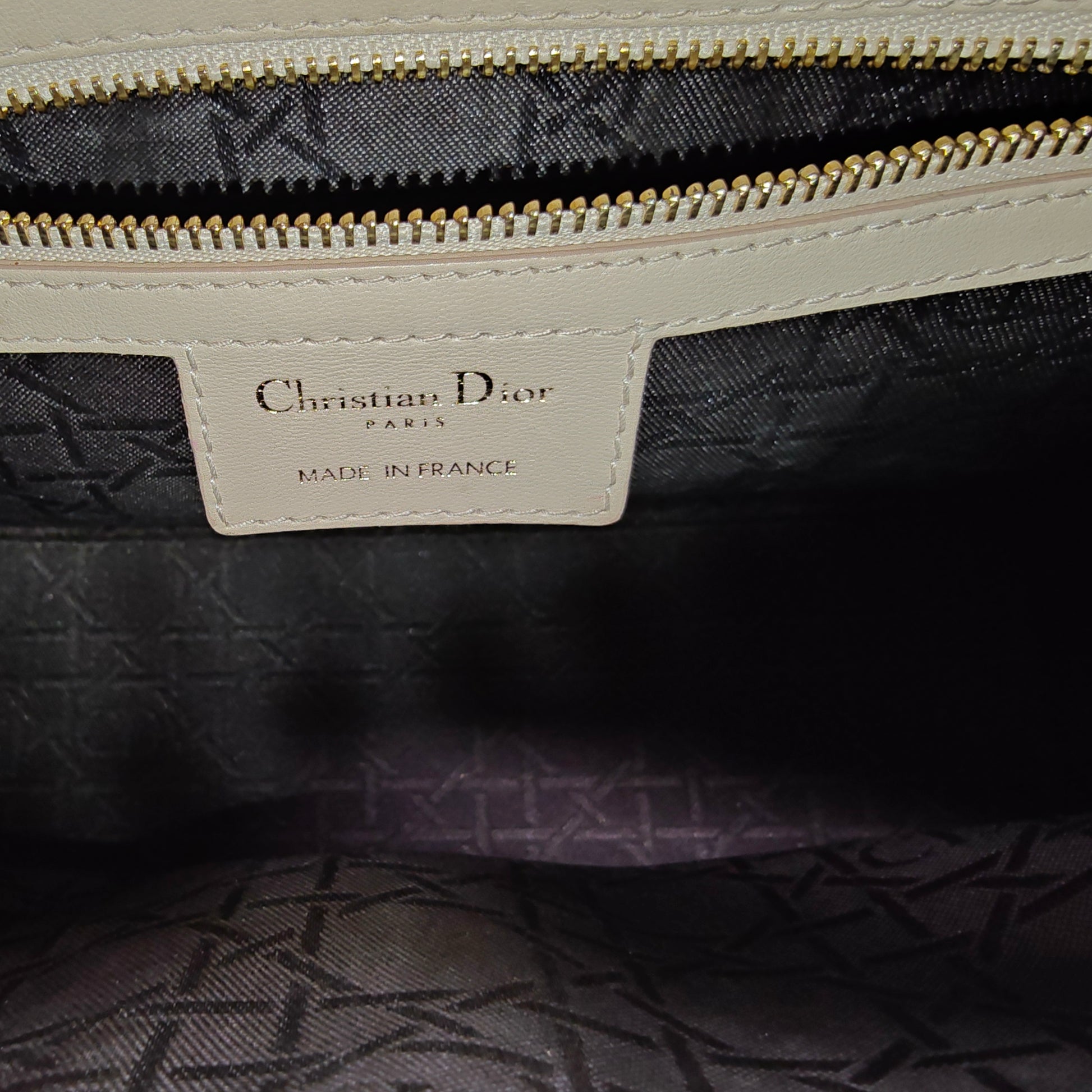 Lady Dior Bag Cannage Quilt Lambskin Medium Light Pink