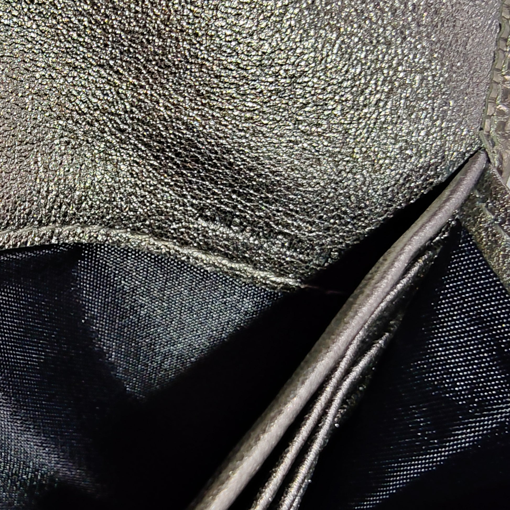 Nova Check Pattern Nylon Continental Wallet