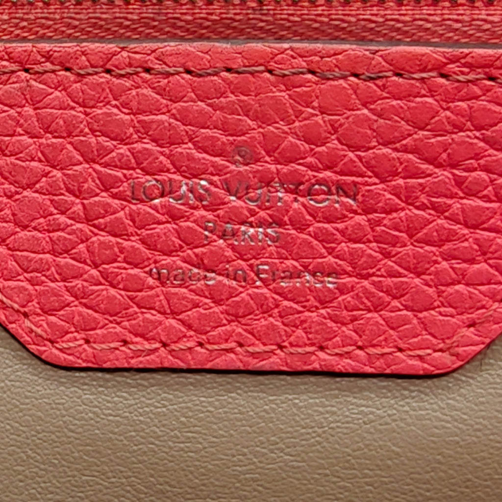 Python-Trimmed Taurillon Capucines MM