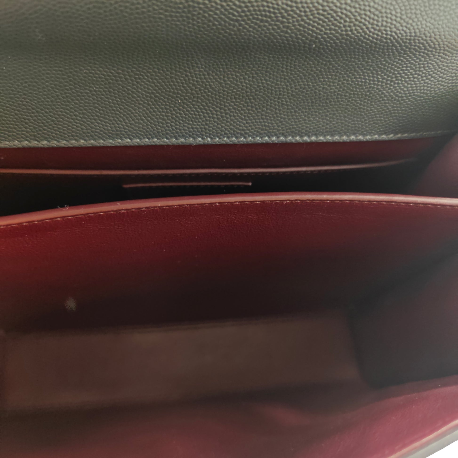 Cassandra Top Handle Bag Leather Medium