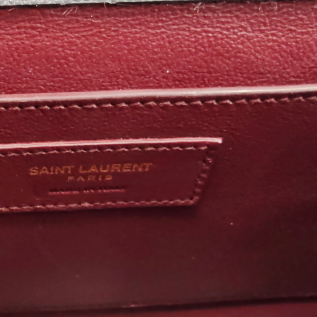 Cassandra Top Handle Bag Leather Medium
