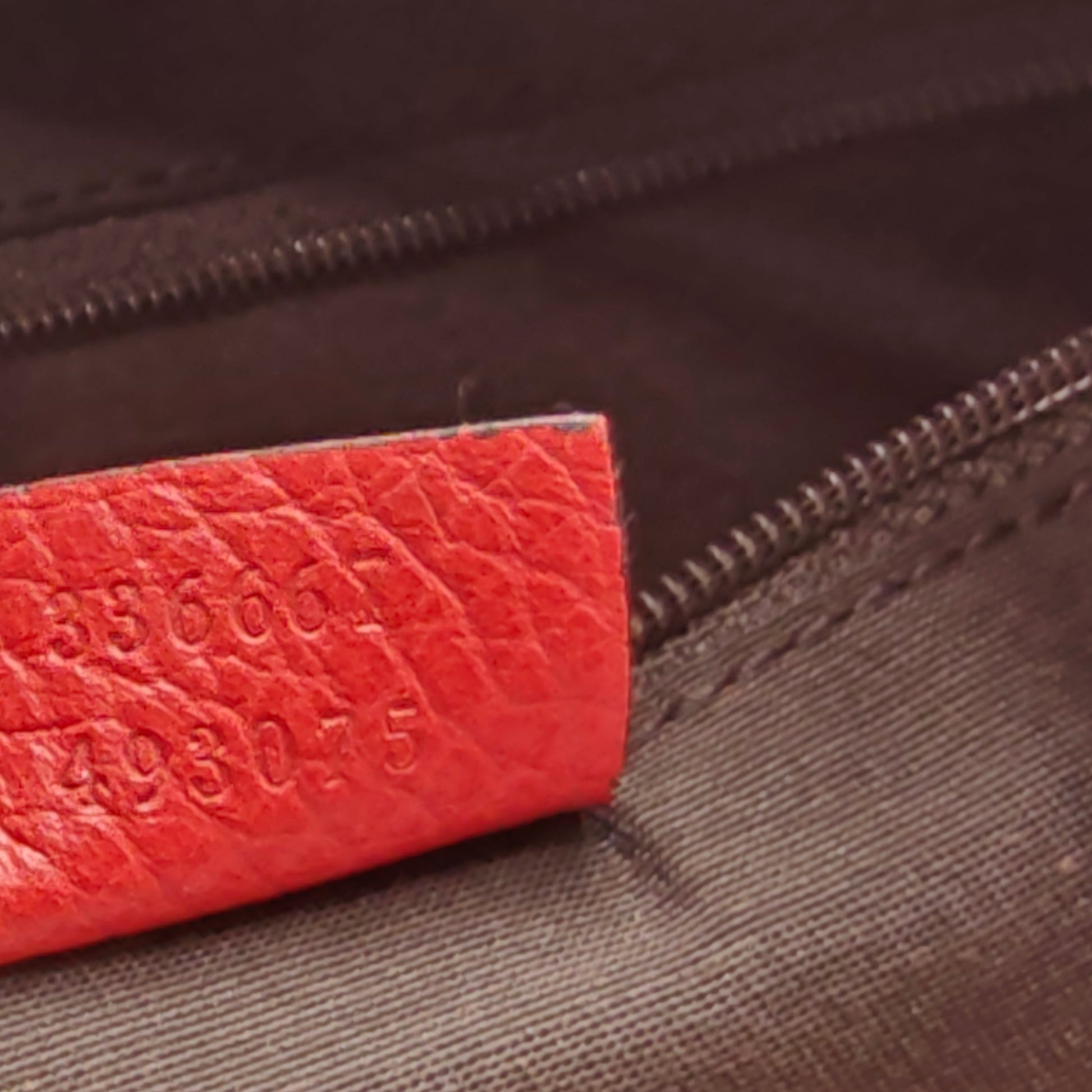 Guccissima Medium Babouska Shopping Tote Red