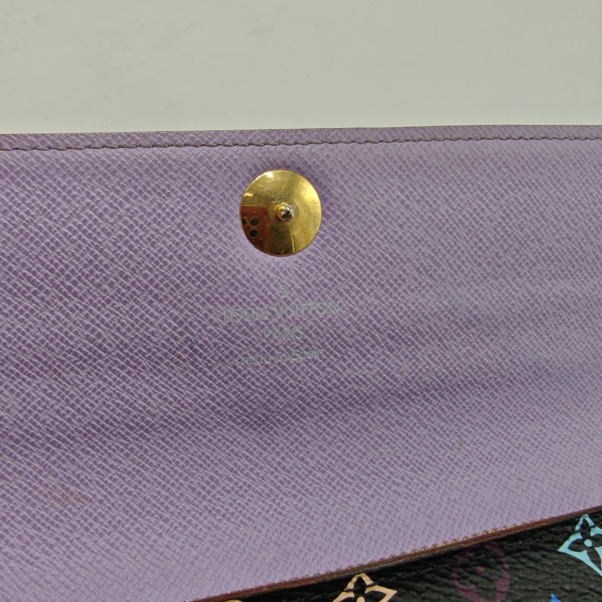 Sarah Wallet Monogram Multicolor