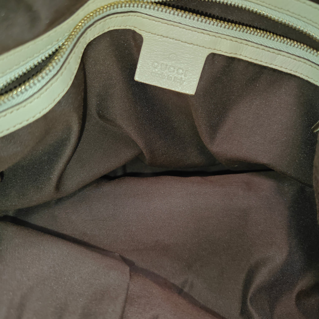 Monogram Peggy Bamboo Top Handle Bag