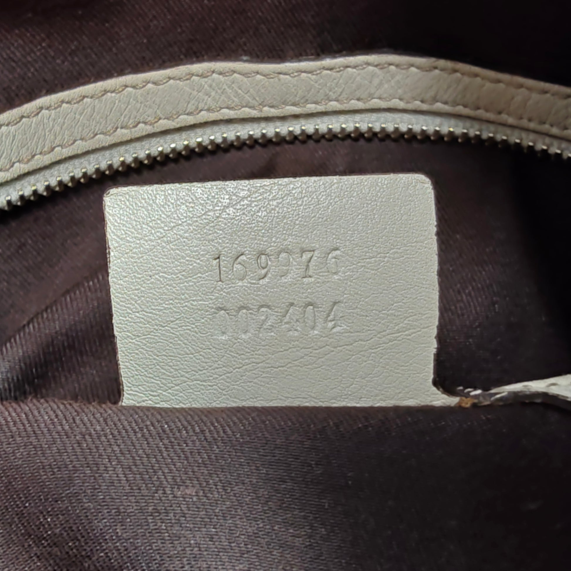 Monogram Peggy Bamboo Top Handle Bag